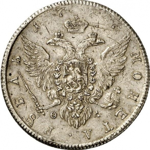 1 рубль 1777 – 1 рубль 1777 года СПБ-TI-ФЛ
