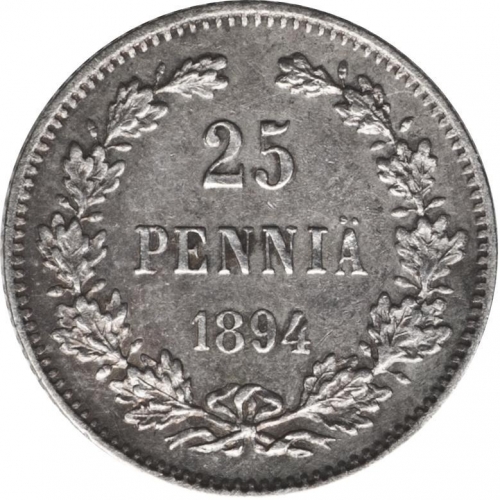 25 пенни 1894 – 25 пенни 1894 года L