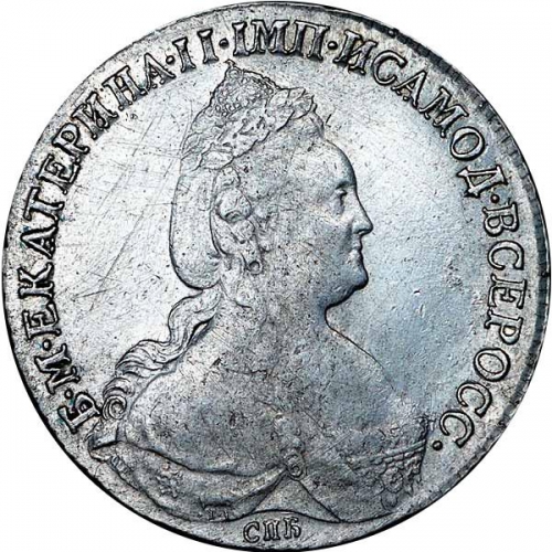 1 рубль 1784 – 1 рубль 1784 года СПБ-TI-ММ