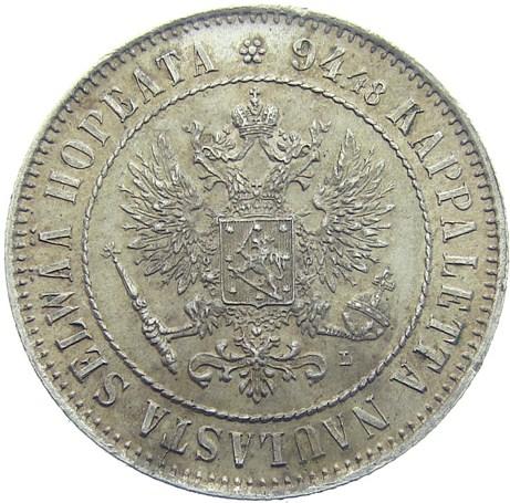 1 марка 1908 – 1 марка 1908 года L