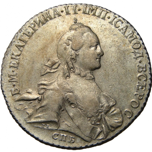 1 рубль 1764 – 1 рубль 1764 года СПБ-TI-СА