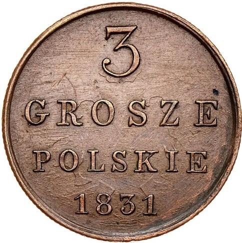 3 гроша 1831 – 3 гроша 1831 года KG