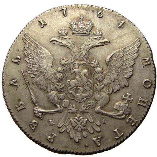 1 рубль 1764 – 1 рубль 1764 года ММД-TI-EI