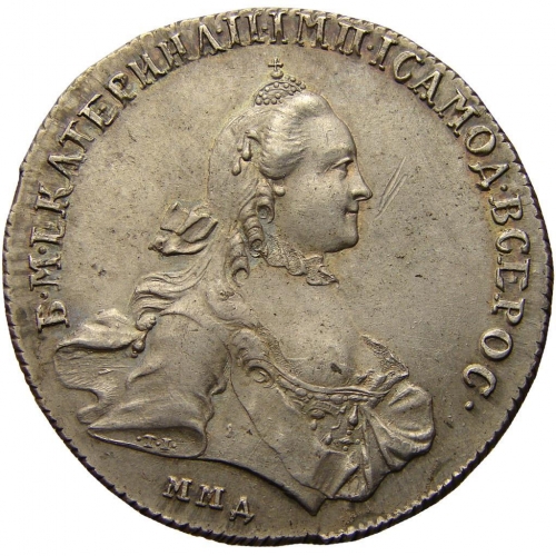 1 рубль 1764 – 1 рубль 1764 года ММД-TI-EI