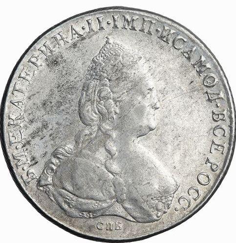 1 рубль 1785 – 1 рубль 1785 года СПБ-ТI-ЯА
