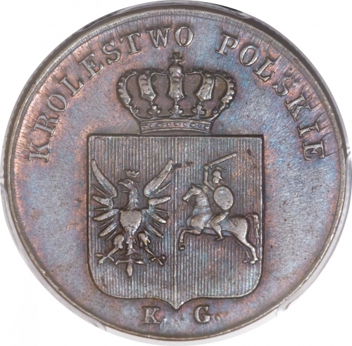 3 гроша 1831 – 3 гроша 1831 года KG. Лапы орла прямые
