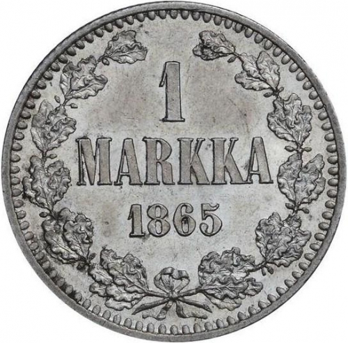 1 марка 1865 – 1 марка 1865 года S